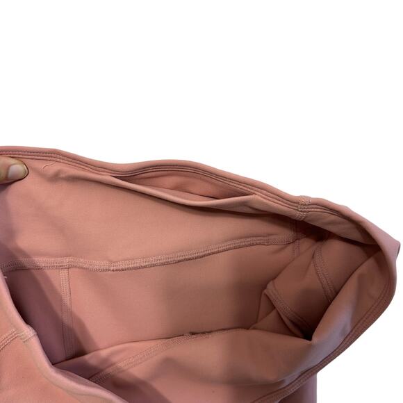 Fabletics Mid-Rise Solid Powerform Leggings NWT Women's Sz S Pale Pink UPF 50+ - Picture 6 of 7